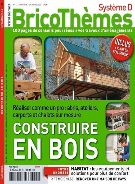 Systeme D Bricothemes – Octobre 2020 Cover