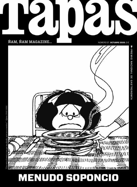 Tapas Spanish Edition – octubre 2020 Cover