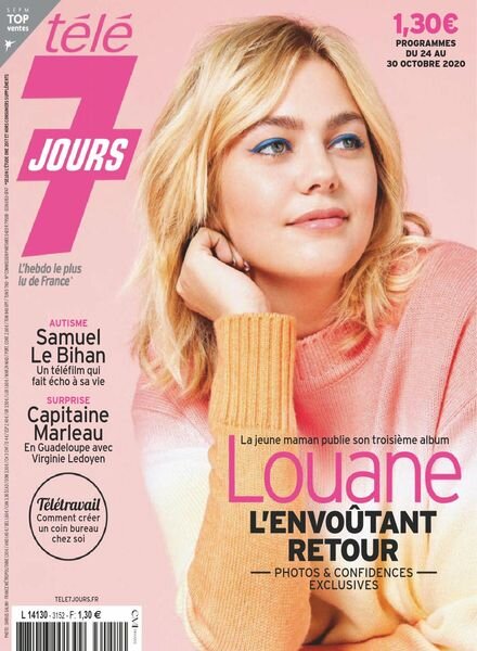 Tele 7 Jours – 24 octobre 2020 Cover