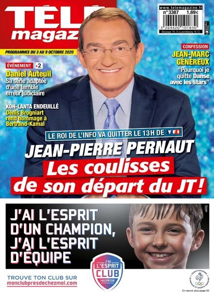 Tele Magazine – 26 Septembre 2020 Cover