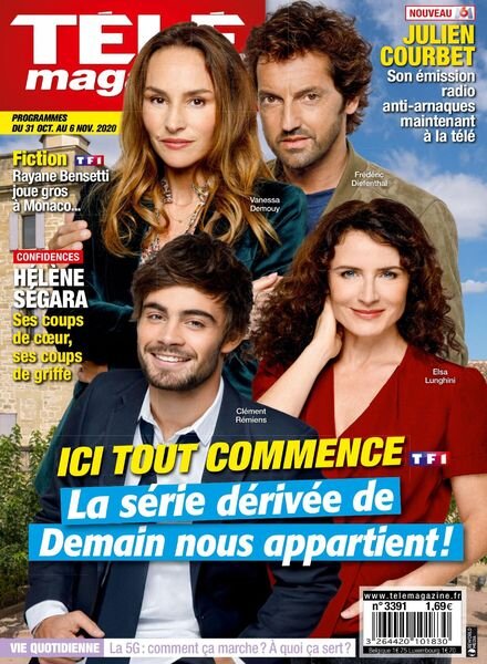 Tele Magazine – 31 Octobre 2020 Cover