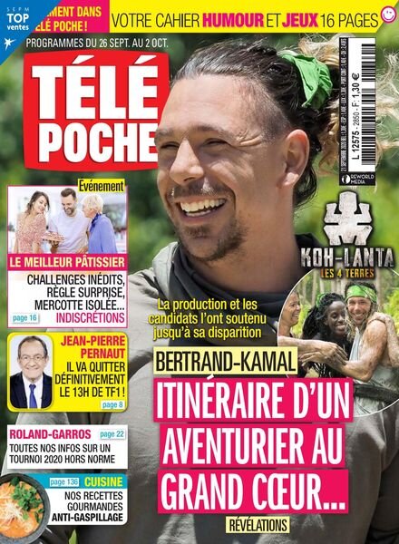 Tele Poche – 21 Septembre 2020 Cover