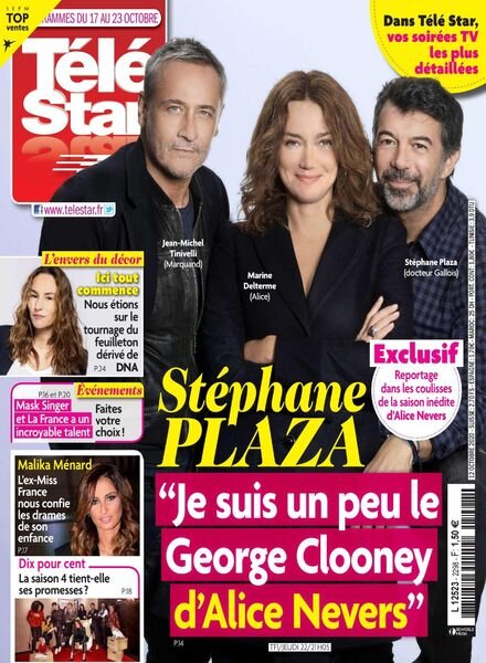 Tele Star – 12 Octobre 2020 Cover