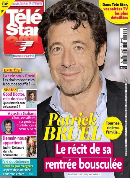 Tele Star – 14 Septembre 2020 Cover