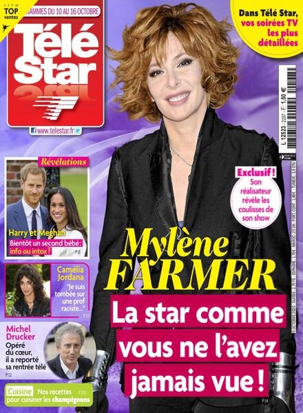 Tele Star – 5 Octobre 2020 Cover