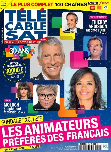 Telecable Sat Hebdo – 12 Octobre 2020 Cover