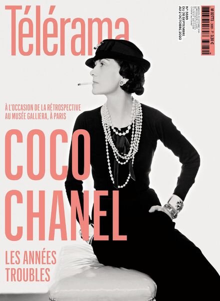 Telerama Magazine – 26 Septembre 2020 Cover