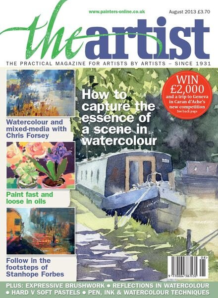 The Artist – August 2013 Cover