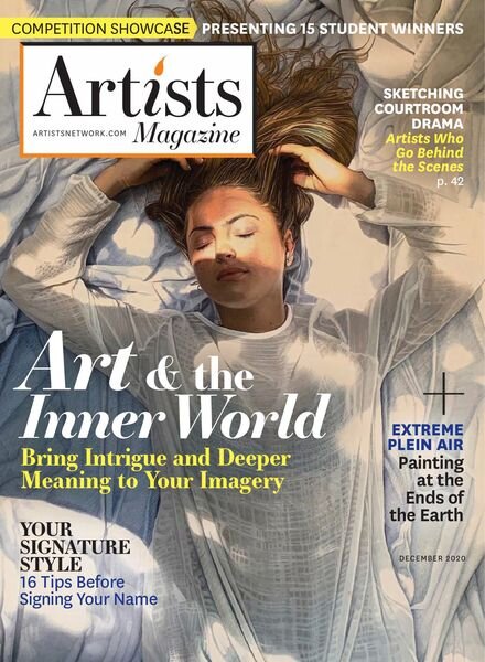 The Artist’s Magazine – December 2020 Cover