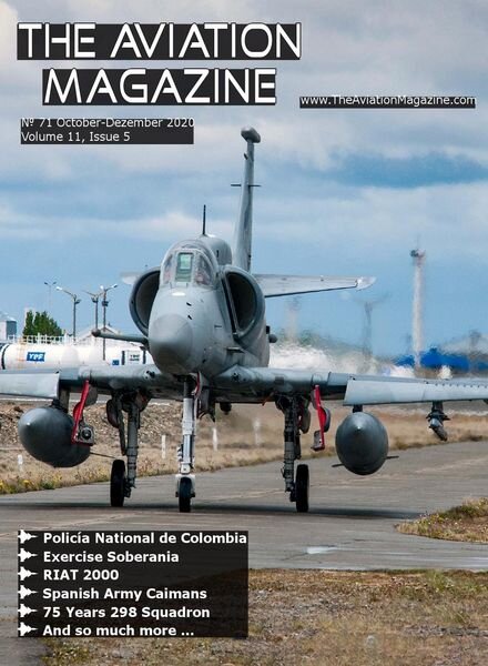 The Aviation Magazine – October-December 2020 Cover
