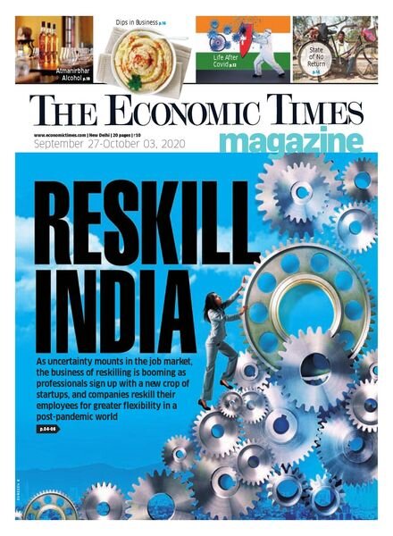 The Economic Times – September 27, 2020 Cover