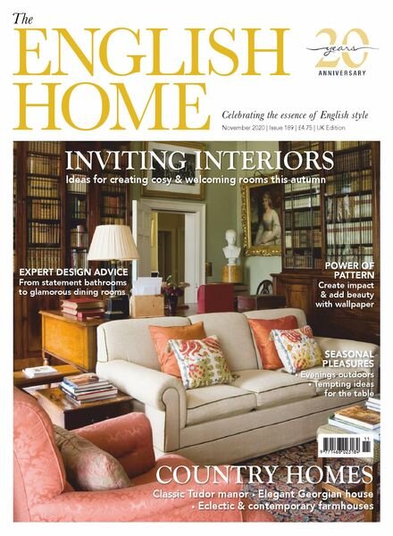 The English Home – November 2020 Cover