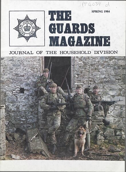 The Guards Magazine – Spring 1984 Cover