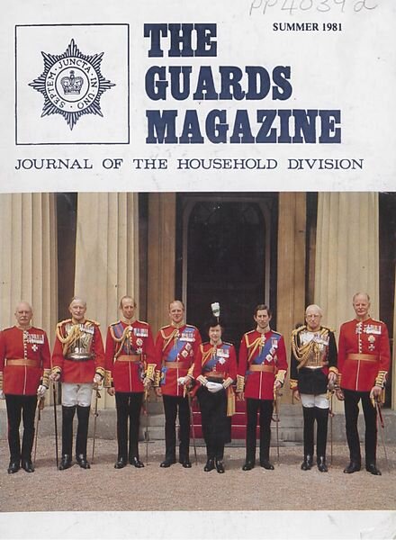 The Guards Magazine – Summer 1981 Cover