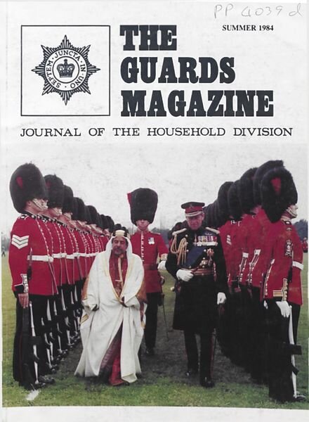 The Guards Magazine – Summer 1984 Cover