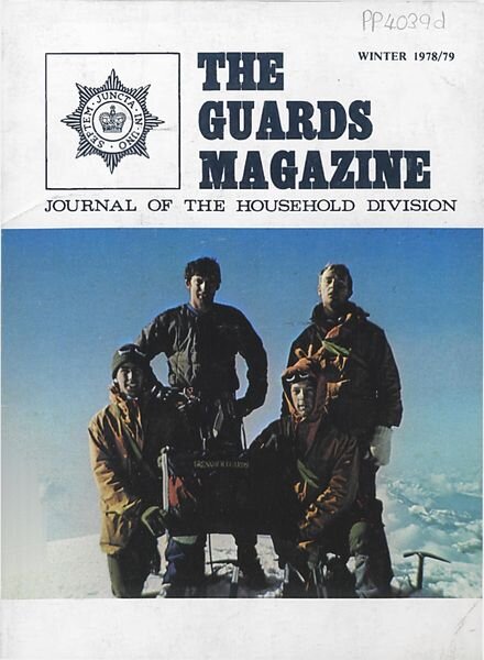 The Guards Magazine – Winter 1978 Cover