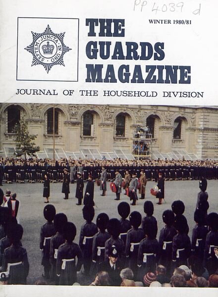 The Guards Magazine – Winter 1980 Cover