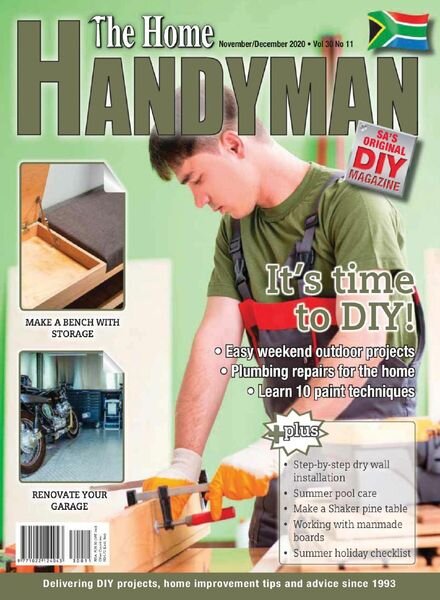The Home Handyman – November-December 2020 Cover