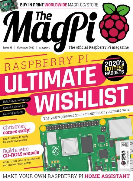 The MagPi – November 2020 Cover