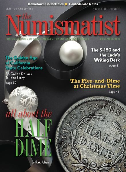 The Numismatist – December 2010 Cover