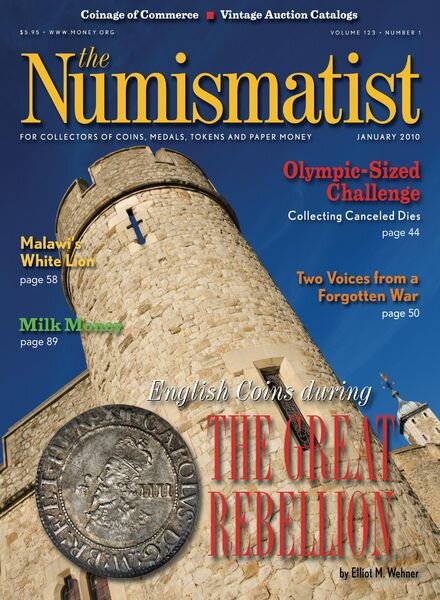 The Numismatist – January 2010 Cover