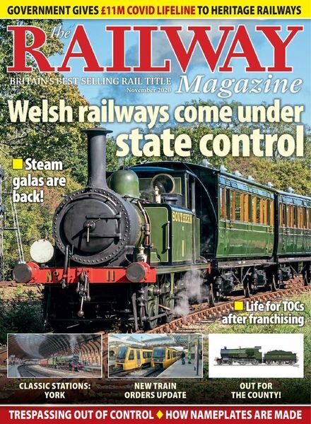 The Railway Magazine – November 2020 Cover