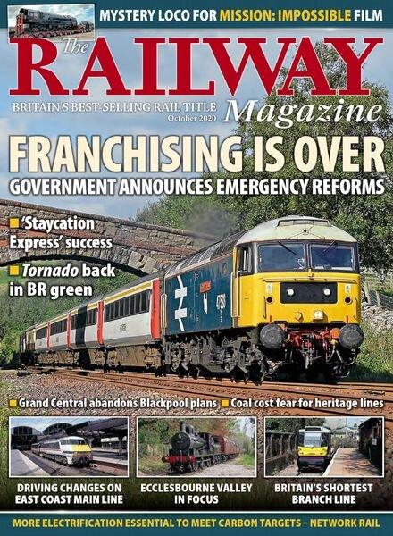 The Railway Magazine – October 2020 Cover