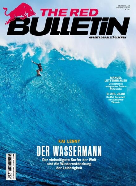 The Red Bulletin Germany – November 2020 Cover