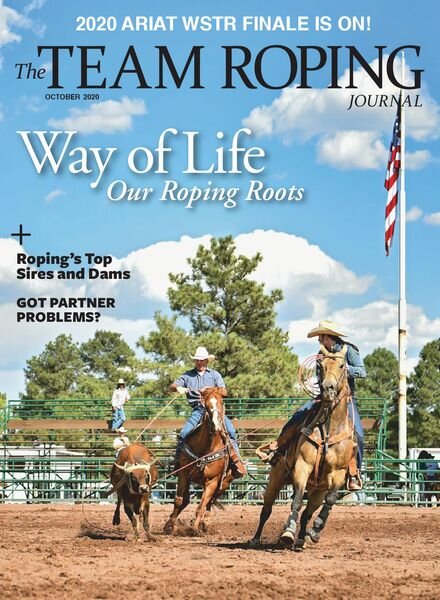 The Team Roping Journal – October 2020 Cover
