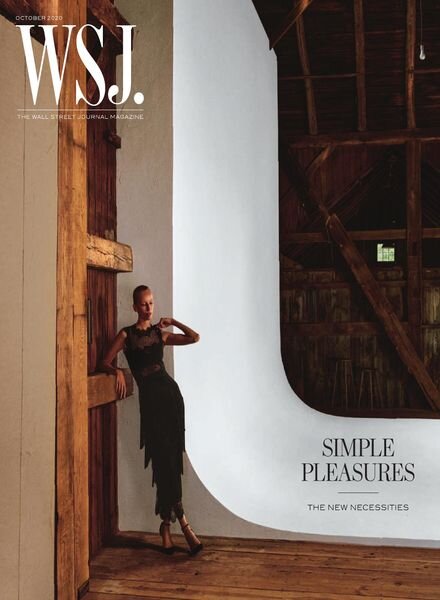 The Wall Street Journal Magazine – October 2020 Cover