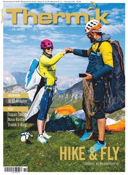 Thermik Magazin – Oktober 2020 Cover