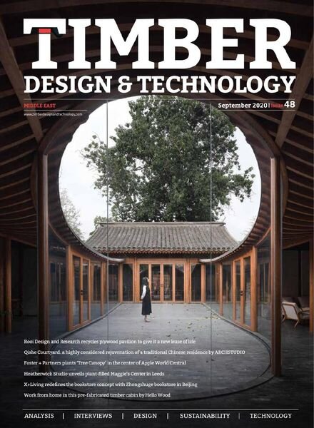 Timber Design & Technology Middle East – September 2020 Cover