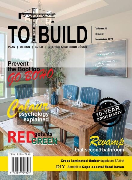 To Build – November 2020 Cover