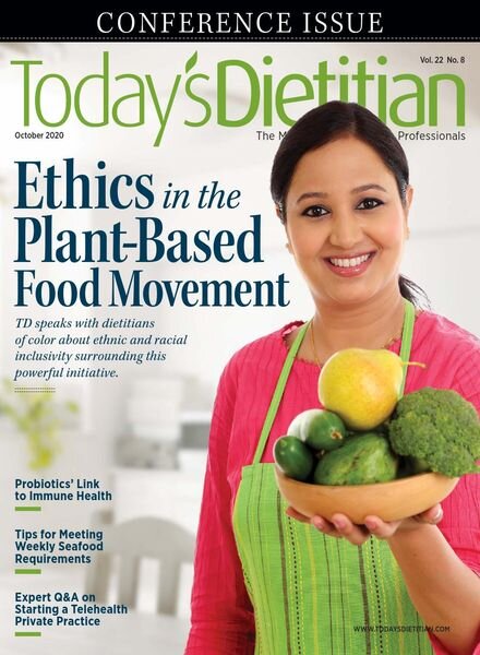 Today’s Dietitian – October 2020 Cover