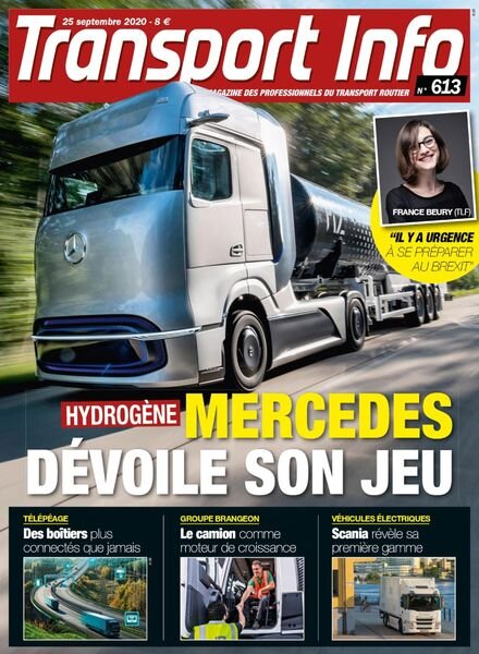 Transport Info – 25 Septembre 2020 Cover
