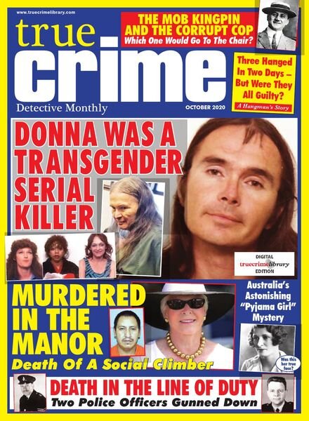 True Crime – October 2020 Cover