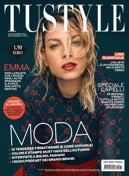 Tu Style – 22 Settembre 2020 Cover