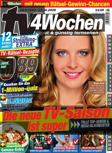 TV 4 Wochen – Nr.11 2020 Cover