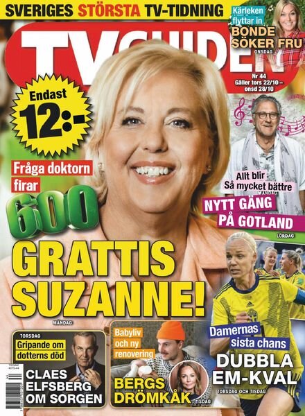 TV-guiden – 22 October 2020 Cover