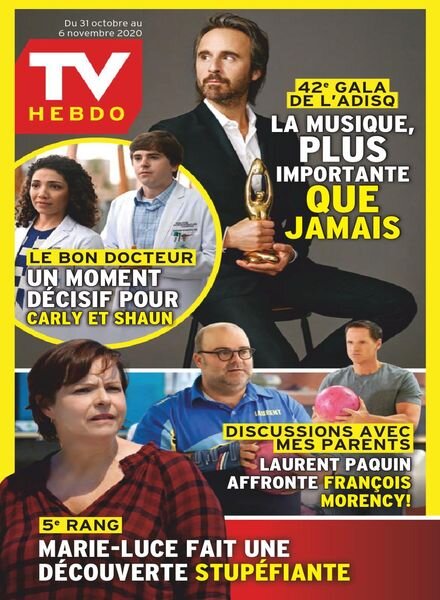 TV Hebdo – 31 octobre 2020 Cover