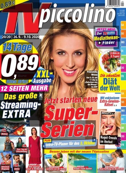TV Piccolino – 26 September 2020 Cover