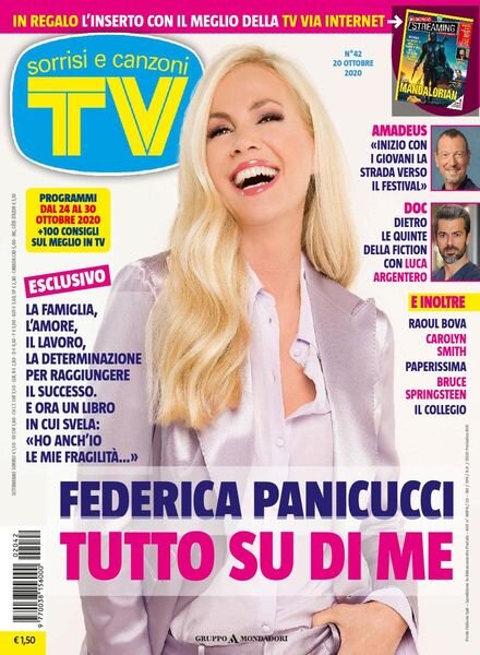 TV Sorrisi e Canzoni – 20 Ottobre 2020 Cover