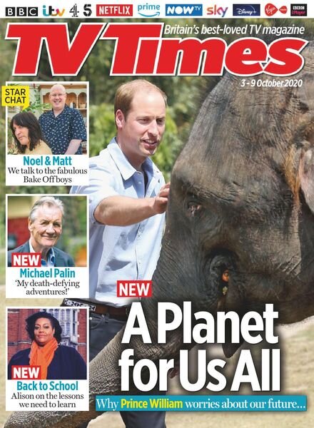 TV Times – 03 October 2020 Cover