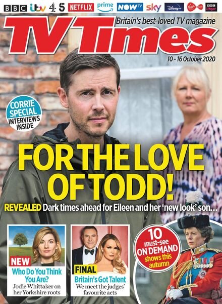 TV Times – 10 October 2020 Cover