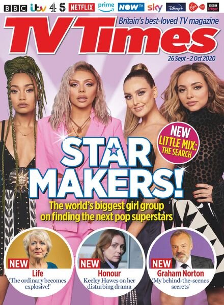 TV Times – 26 September 2020 Cover