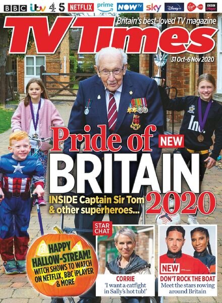 TV Times – 31 October 2020 Cover