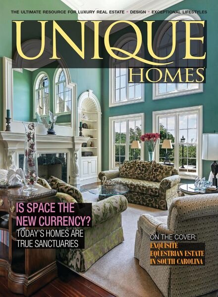 Unique Homes – Fall 2020 Cover