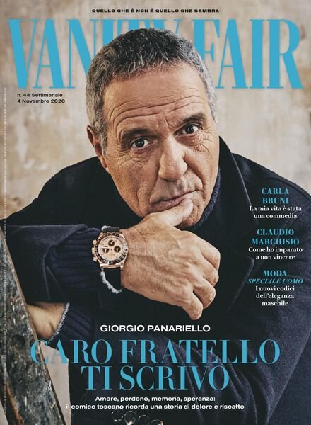 Vanity Fair Italia – 01 novembre 2020 Cover