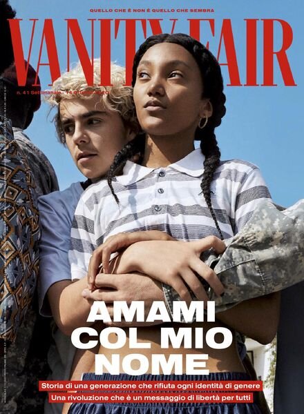 Vanity Fair Italia – 14 ottobre 2020 Cover
