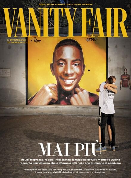 Vanity Fair Italia – 23 settembre 2020 Cover
